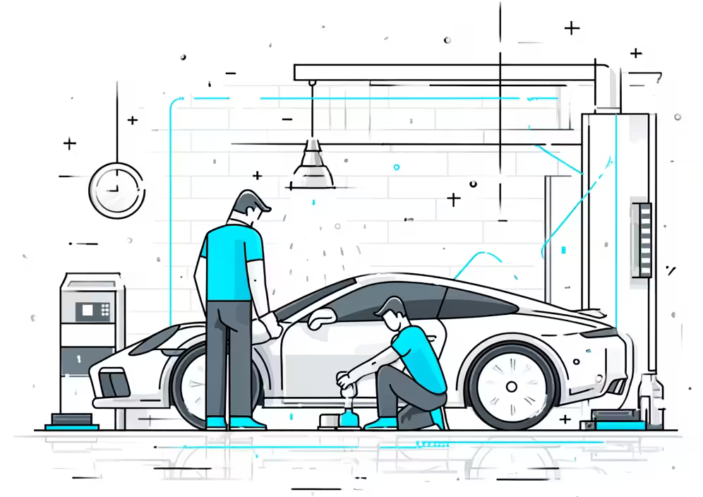 Astronaut in the air